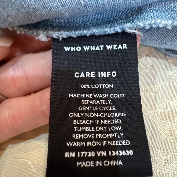 Who what wear denim dress. - Picture 6 of 6